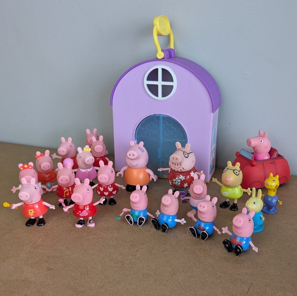 Peppa Pig & Friends Figures and School House Playset - Picture 2 of 14
